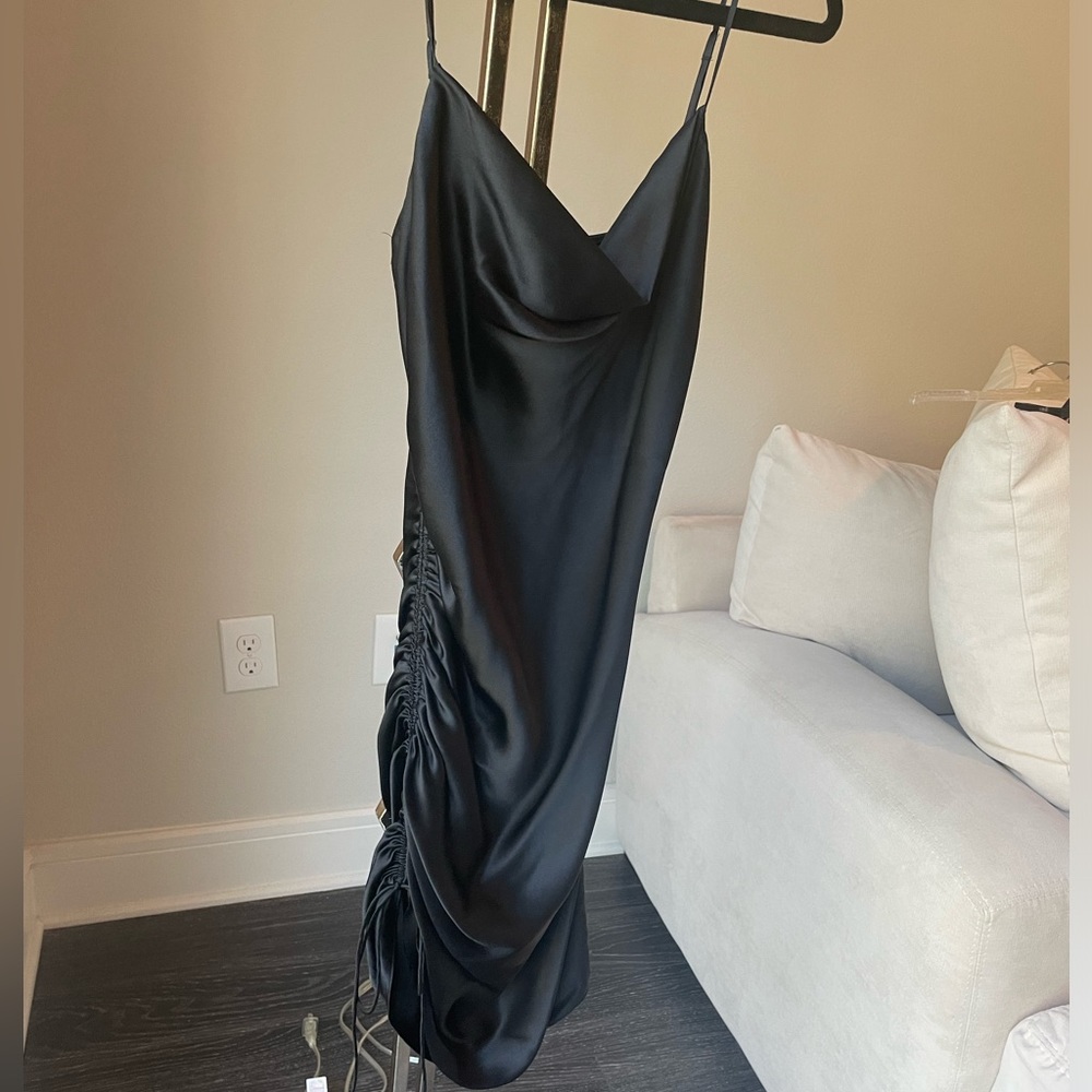 NWOT Cinq a Sept Astrid Dress in black. Size 00. - Picture 4 of 11